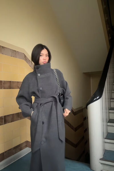 juliette high neck coat