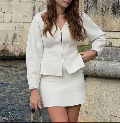 SARA-JEAN set - WHITE