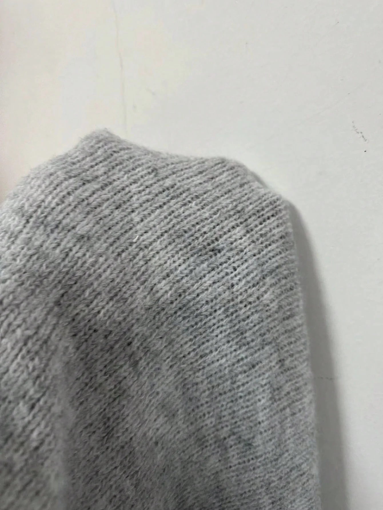 Solid Drop Shoulder Sweater