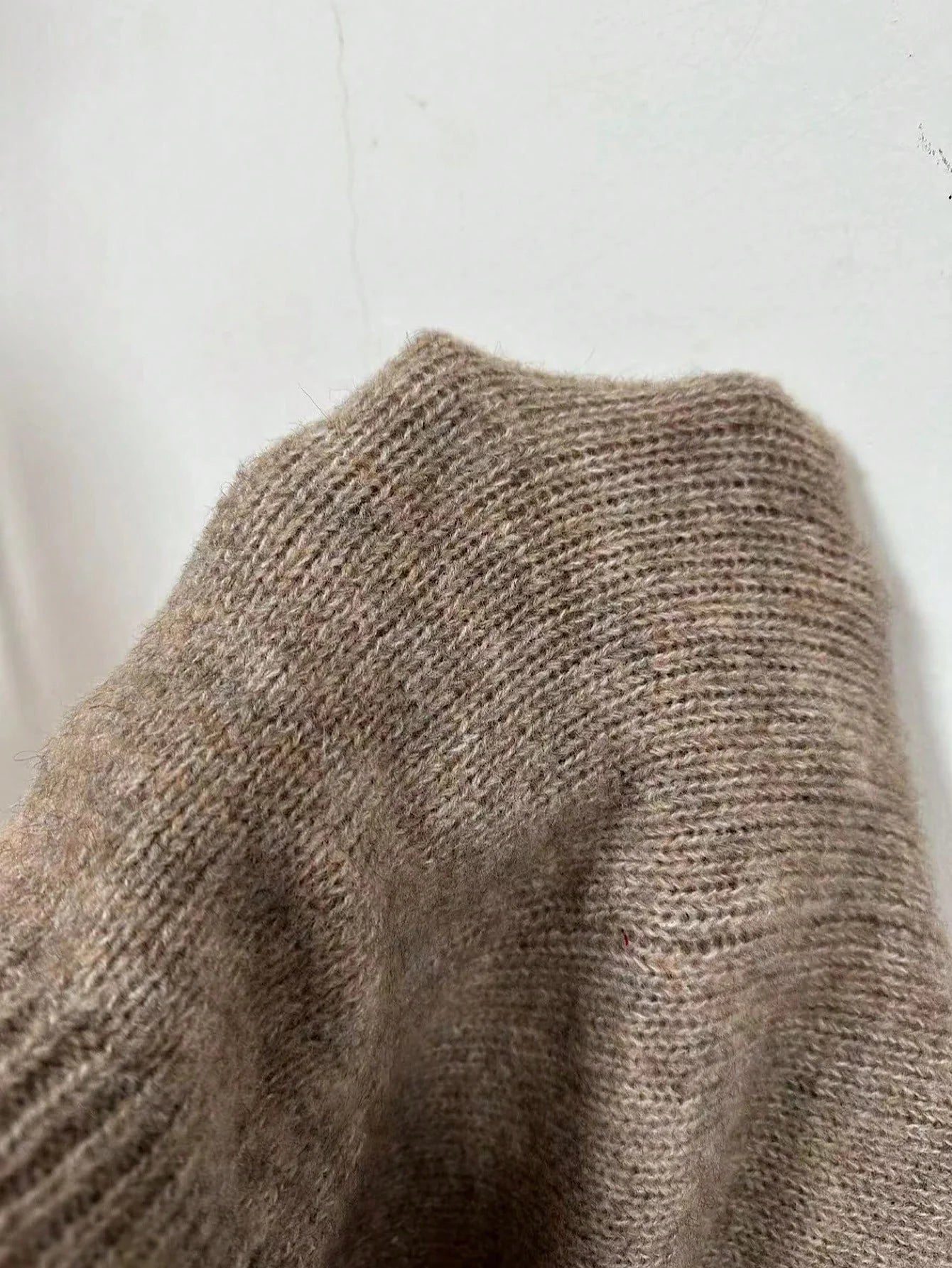 Solid Drop Shoulder Sweater
