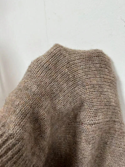 Solid Drop Shoulder Sweater