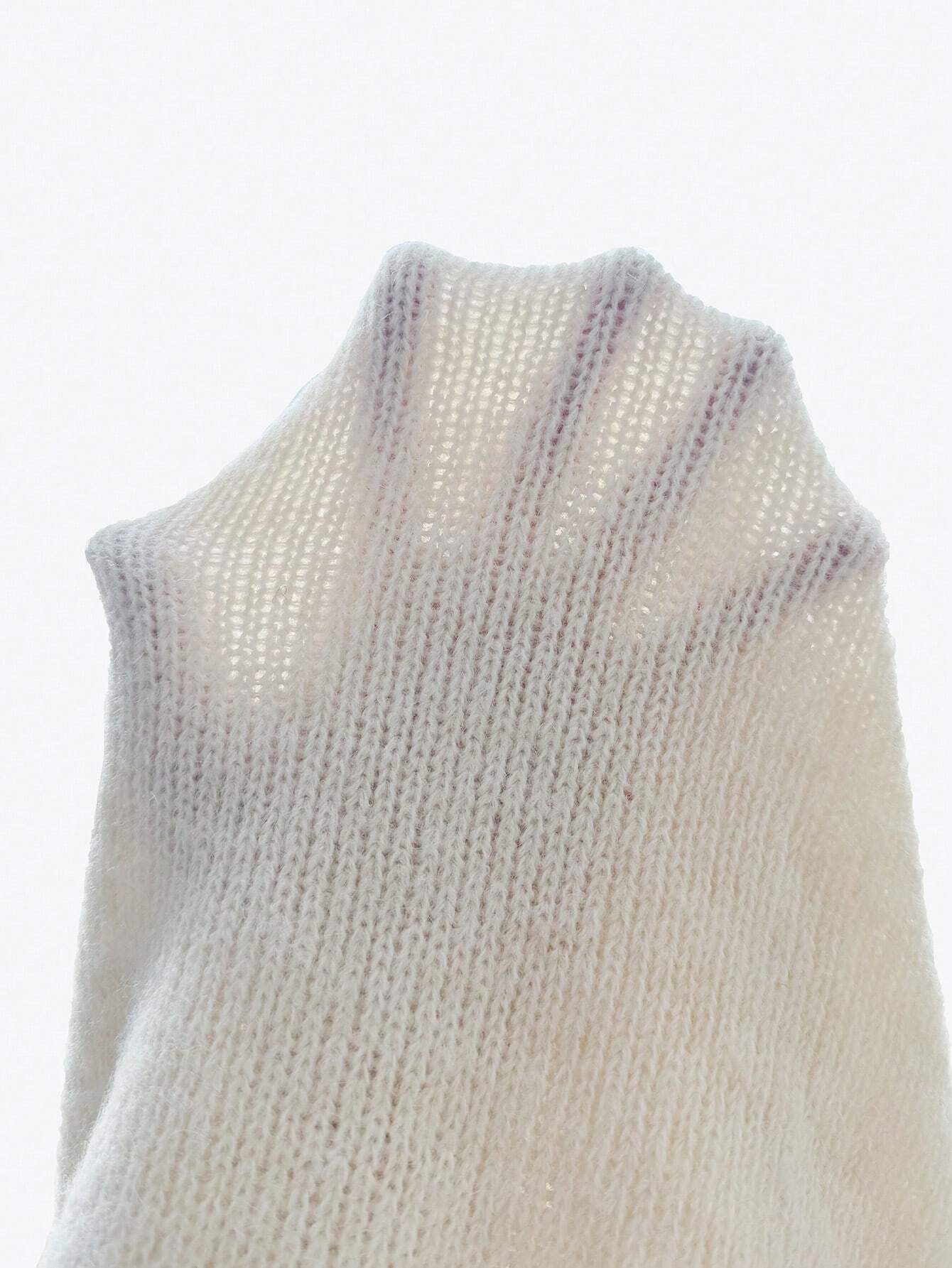 Solid Drop Shoulder Sweater