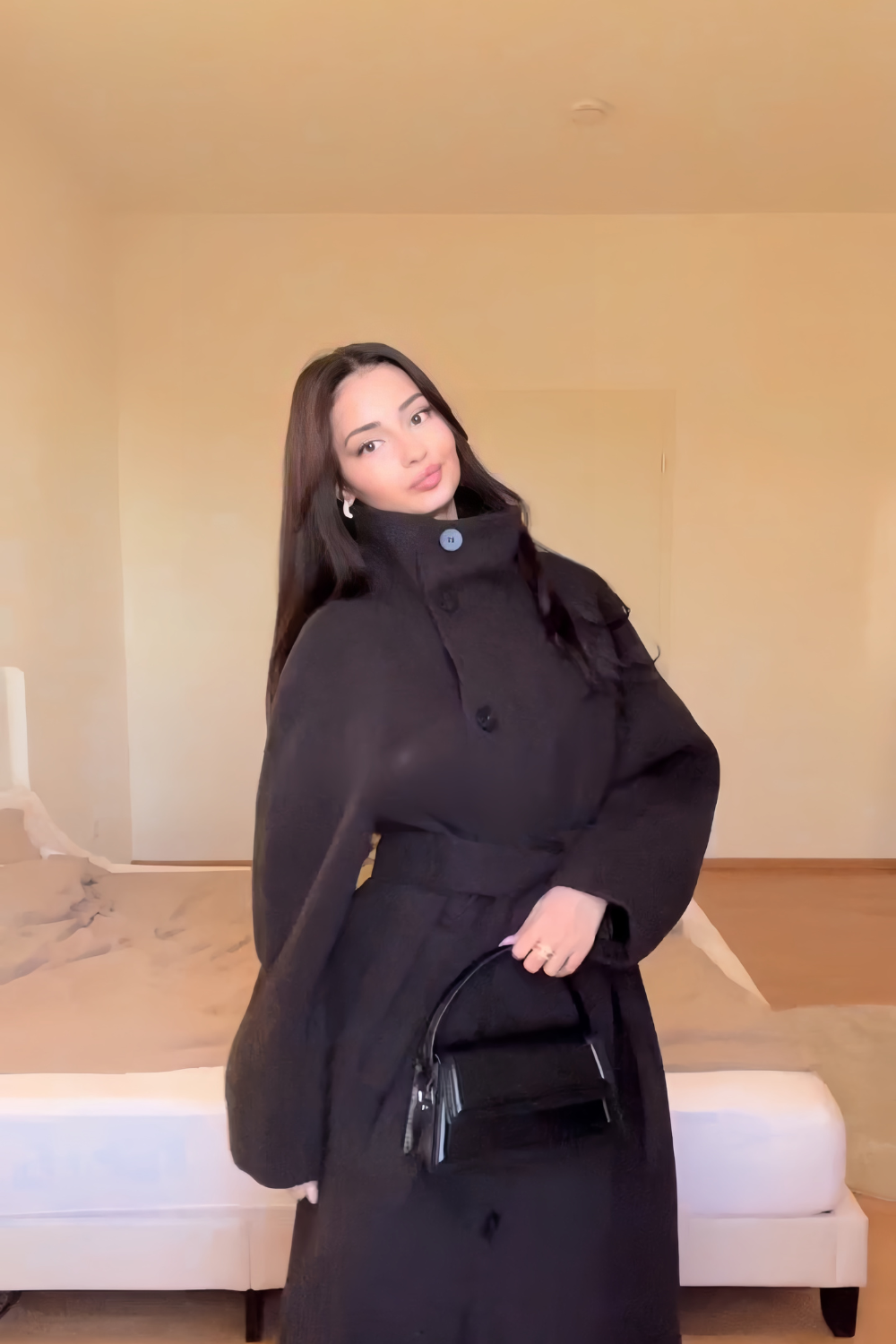 juliette high neck coat