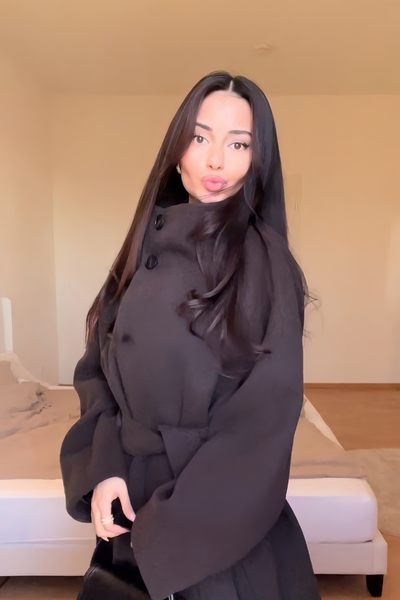 juliette high neck coat