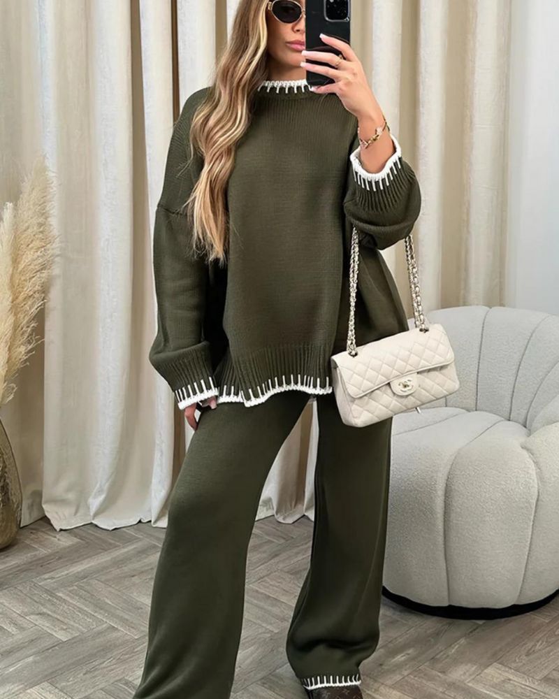 ANGIE - KNIT COORD SET