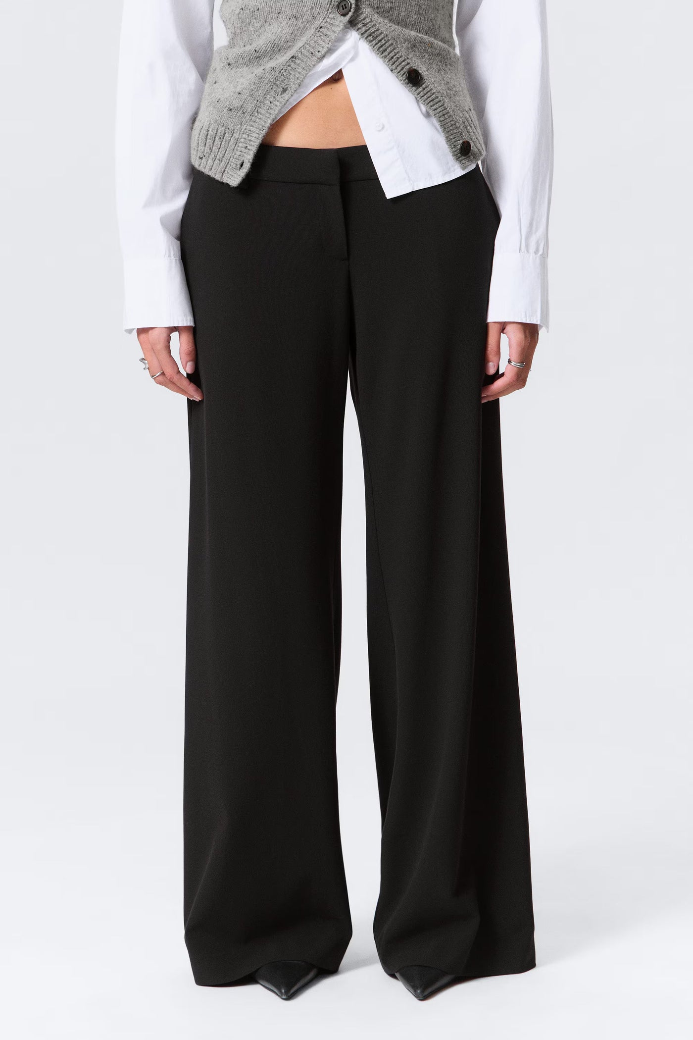 LISA low flared trousers