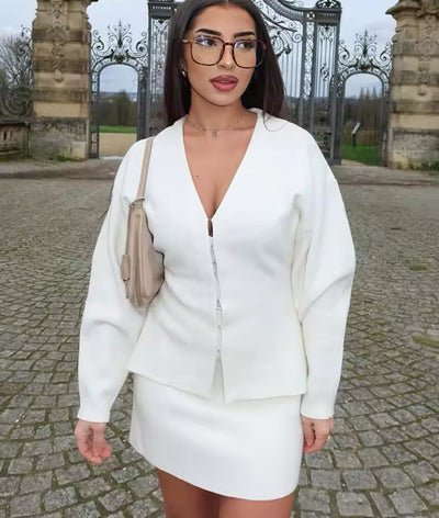 SARA-JEAN set - WHITE