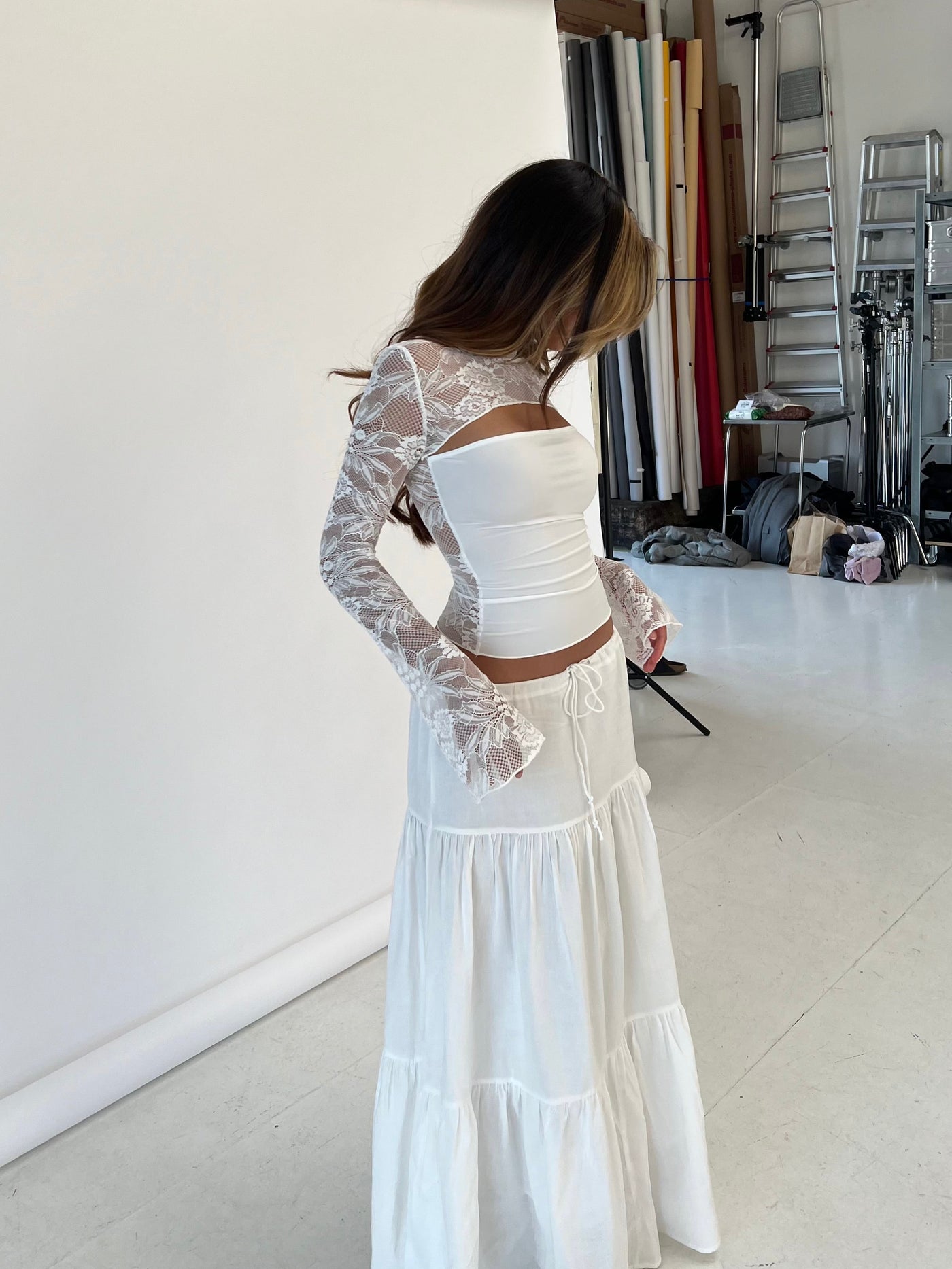 LA-VERA LACE TOP