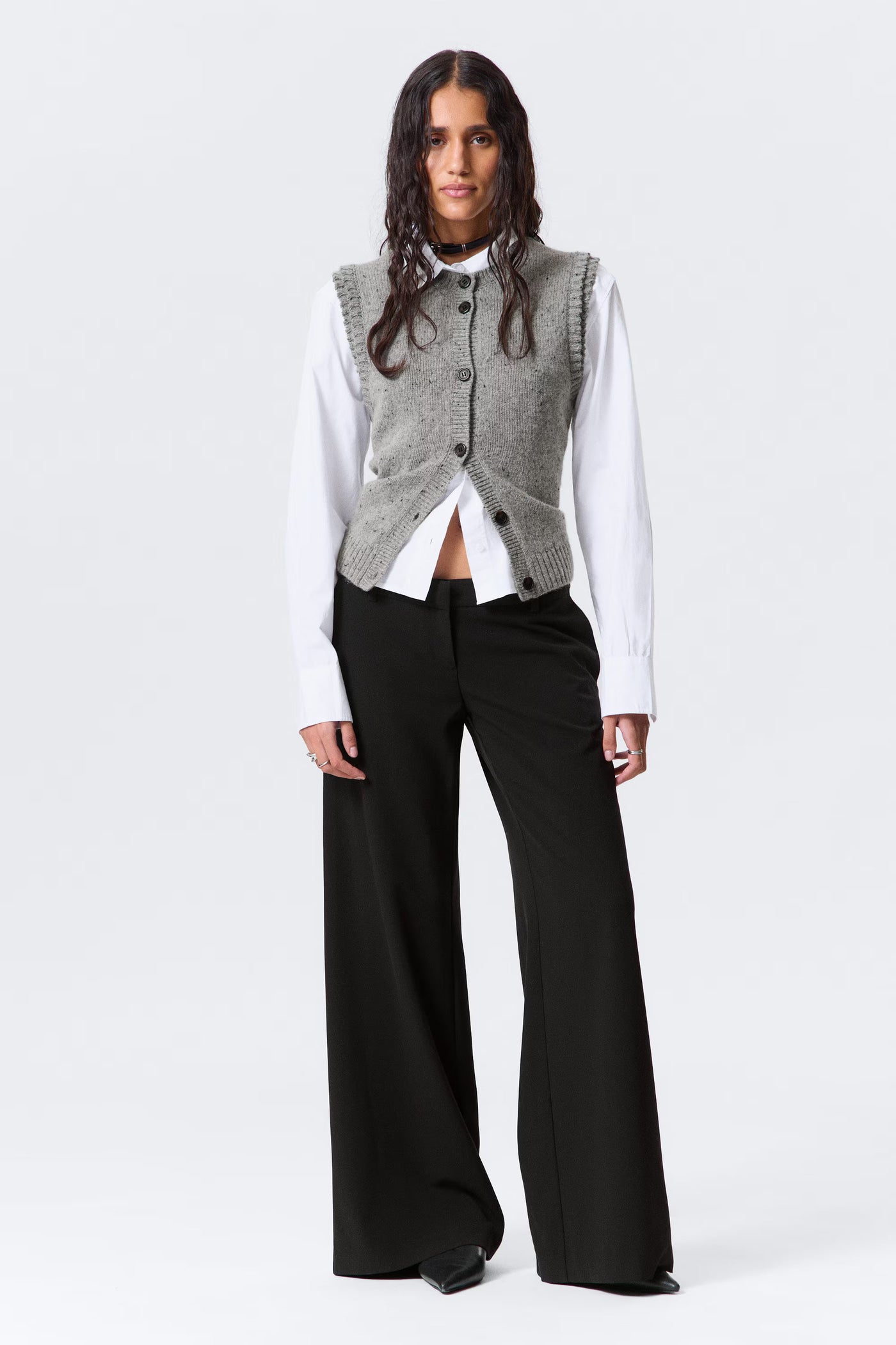 LISA low flared trousers