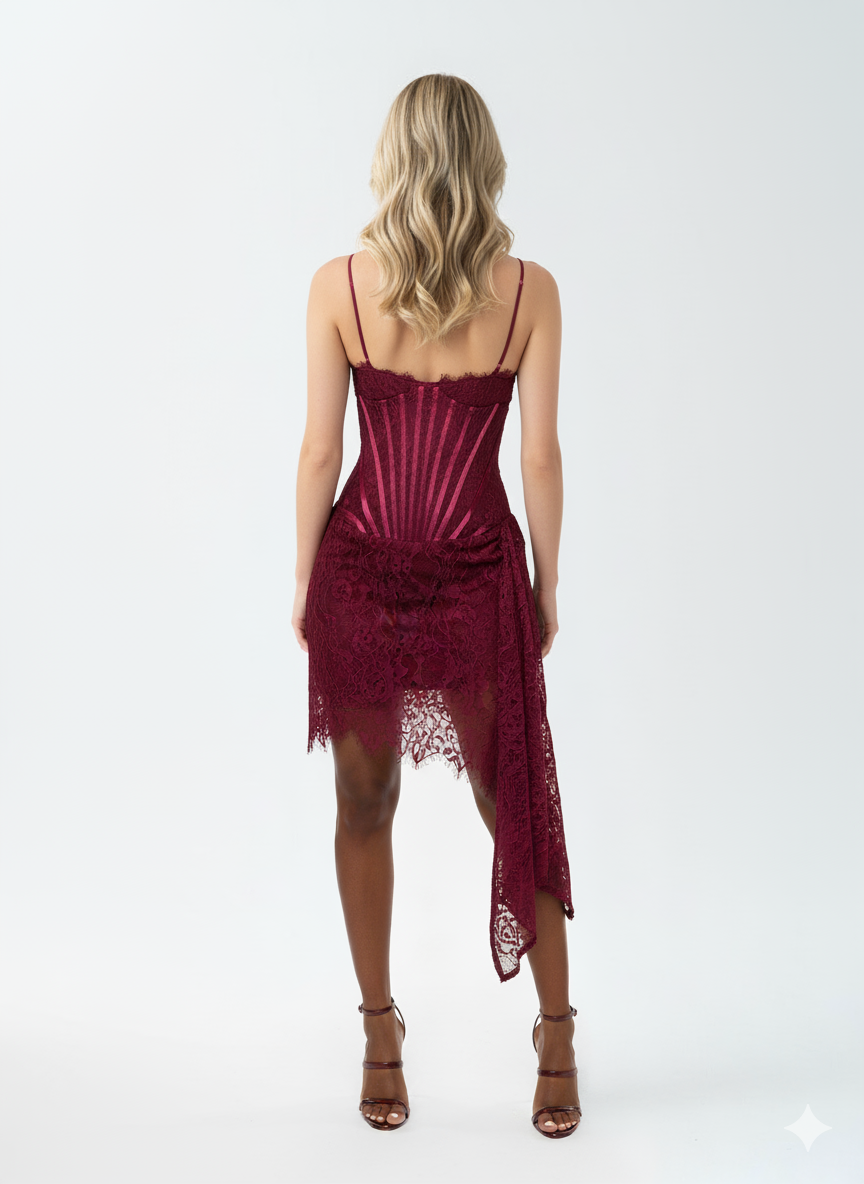 NEMO lace corset dress