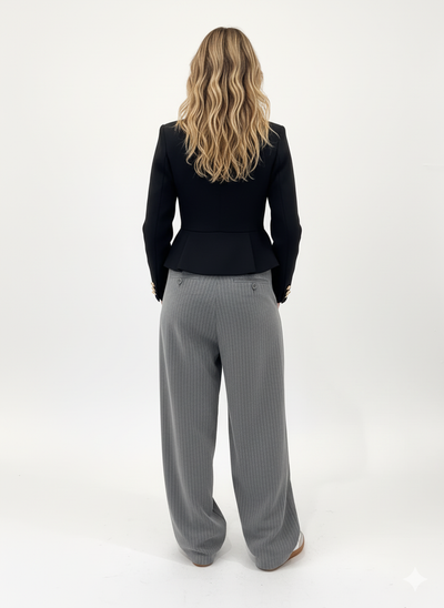 amy Striped Tailored Trousers