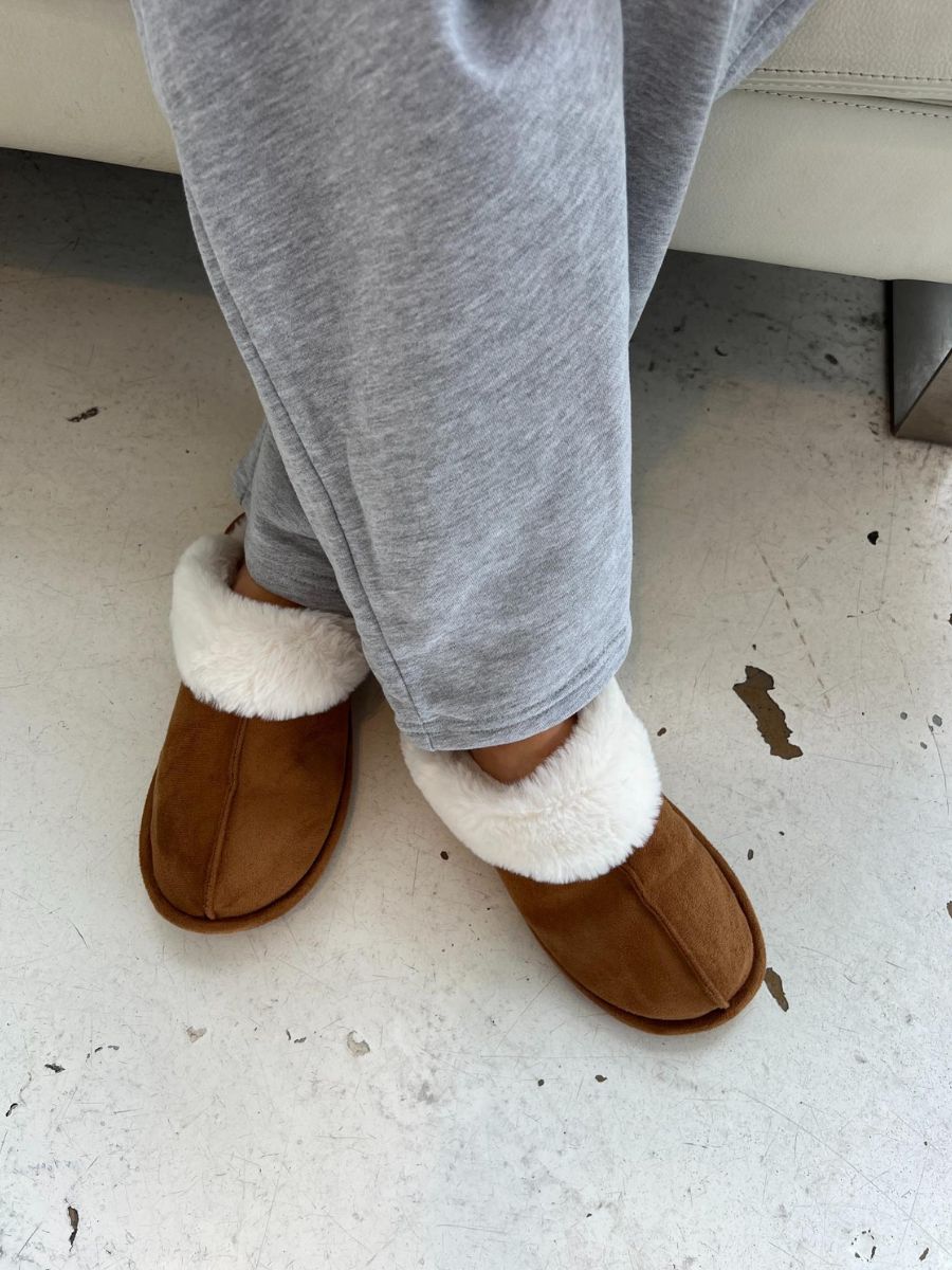 JAYNA slippers - brown