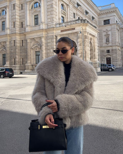 ESME FAUX FUR COAT