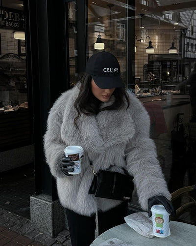 ESME FAUX FUR COAT