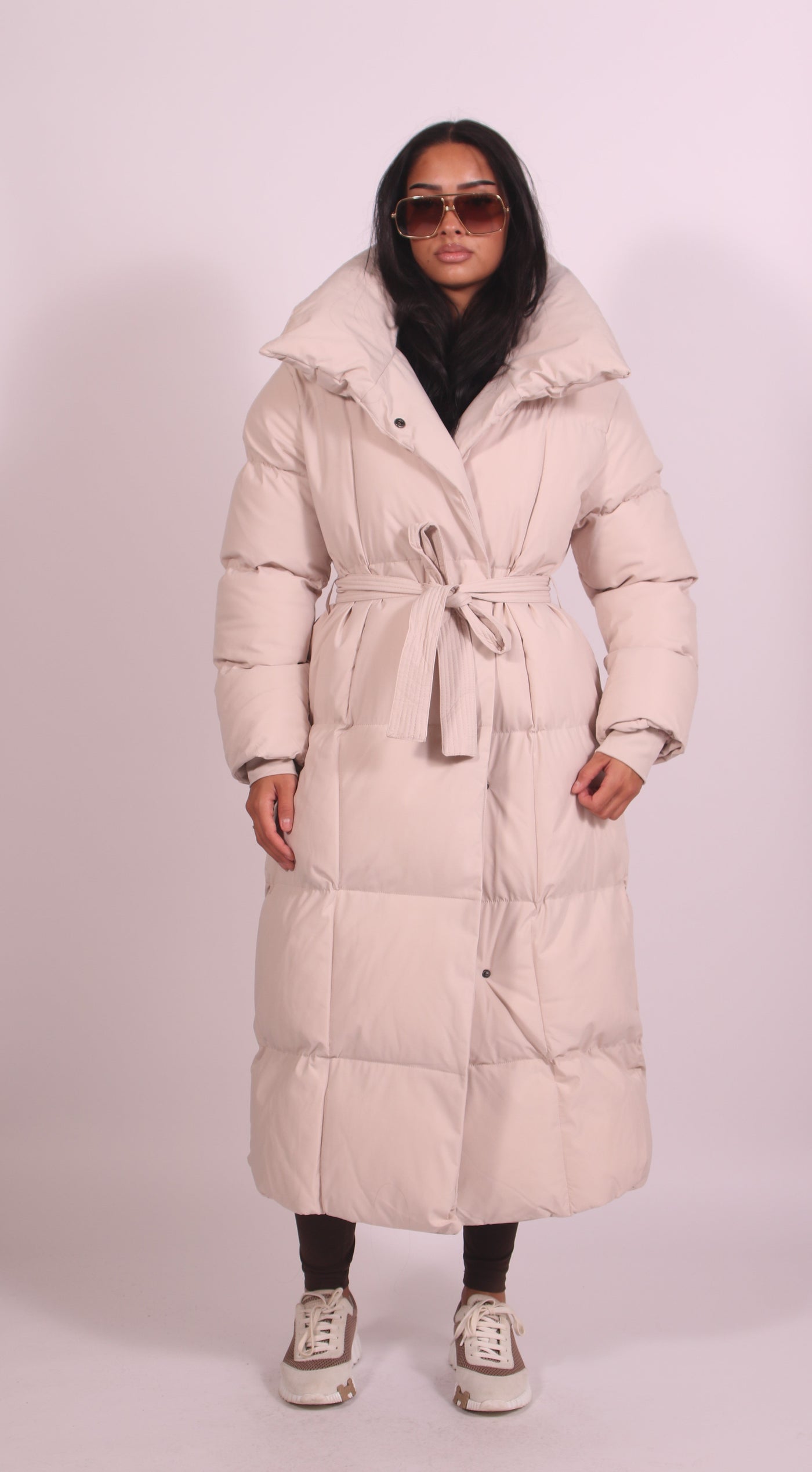 georgia pufferjacket - beige