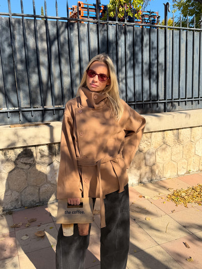 ramona camel coat