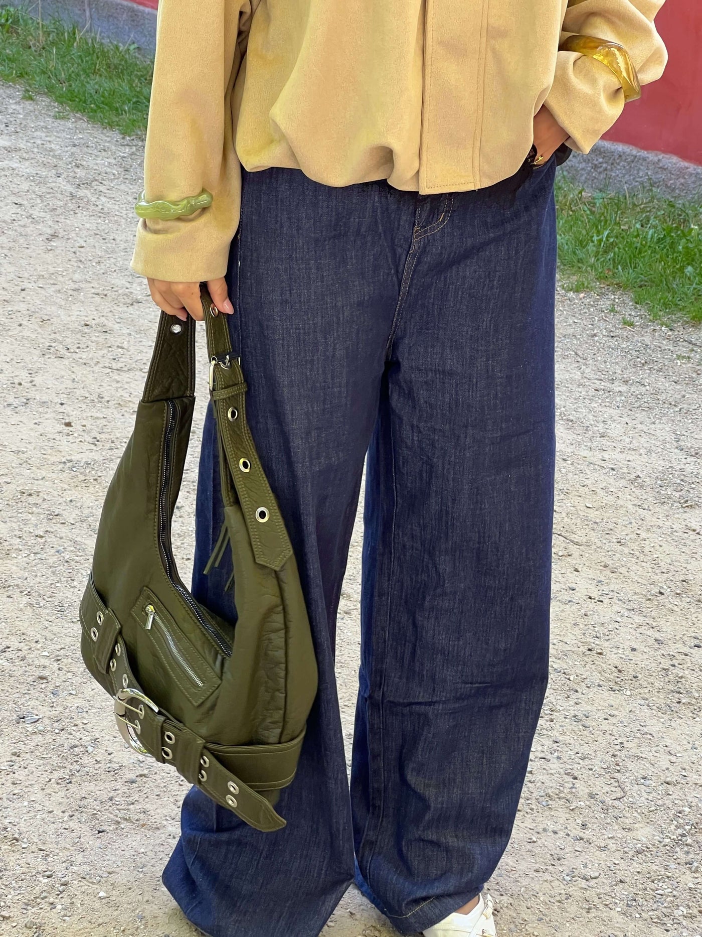 YUNA denim pants