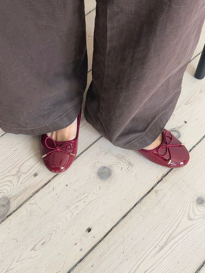 ORINA ballerina's - dark red
