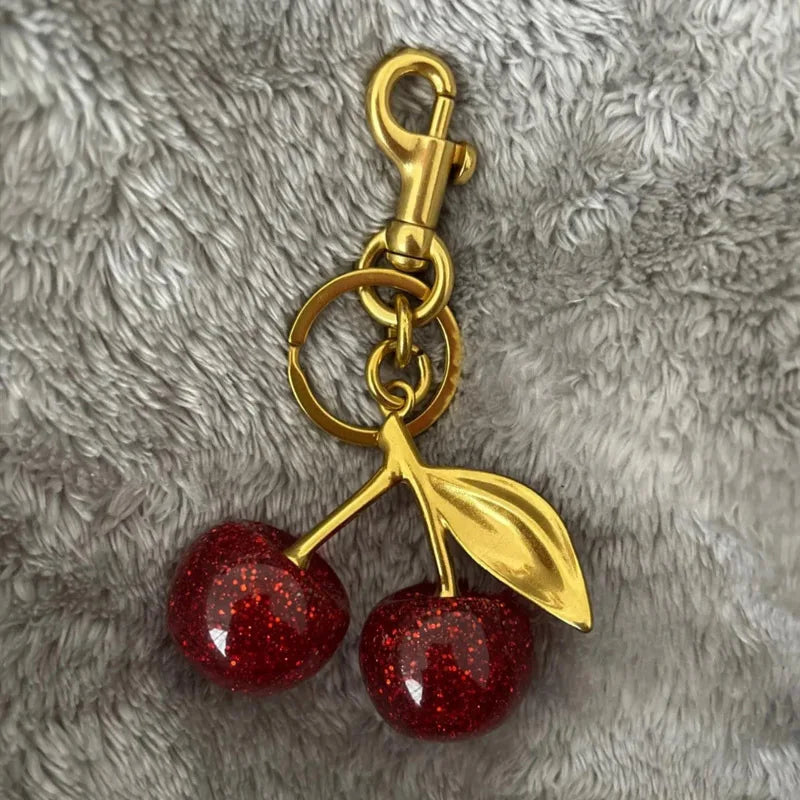 Cherry Charm Necklace Bag
