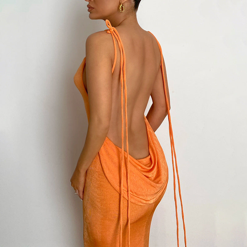 Serena Backless Maxi Dress