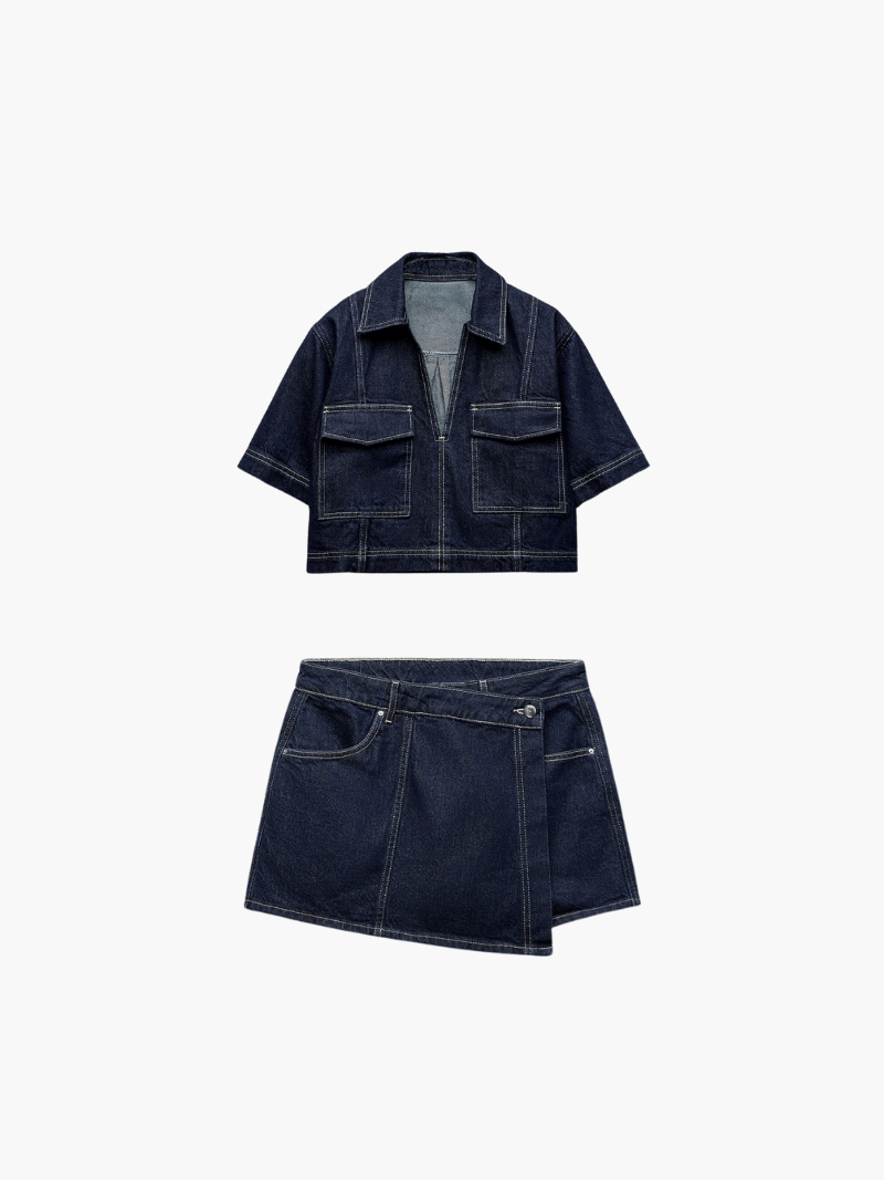 DJUNA denim set