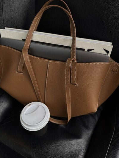 Pernilla – Sculpted Ruched Tote Bag