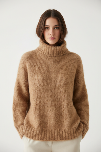 NOEL Turtleneck Knit Sweater