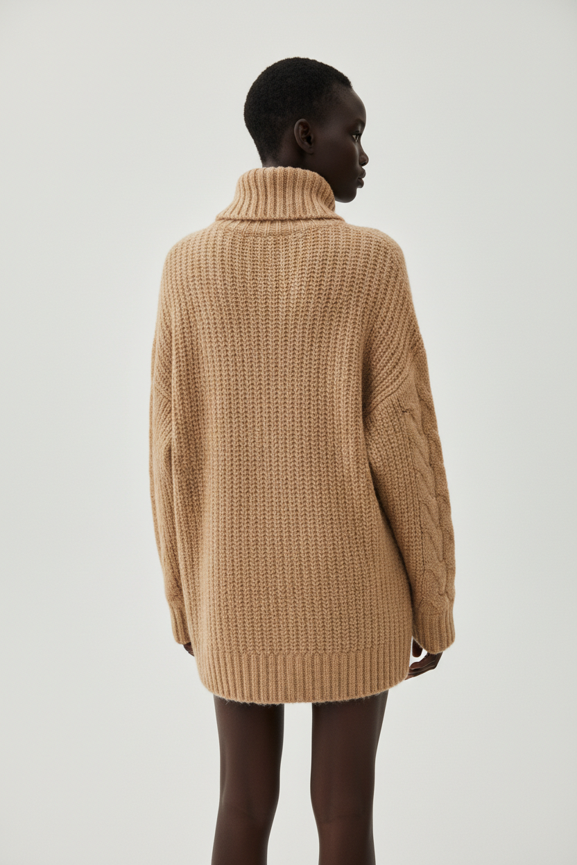 NOEL Turtleneck Knit Sweater