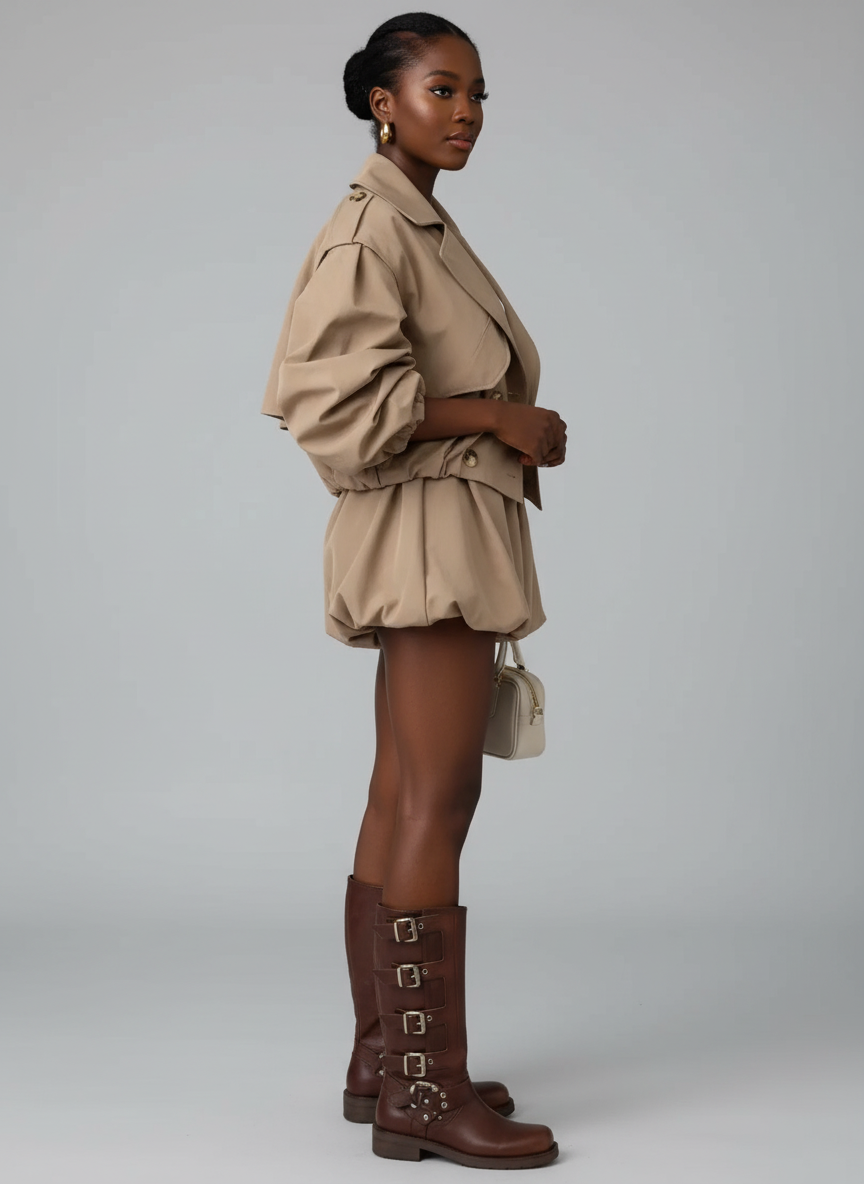 stephanie Blazer & Shorts Set