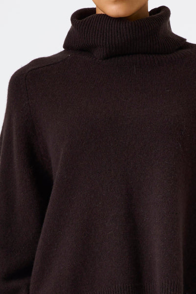 Garcia Neck Knit - BROWN