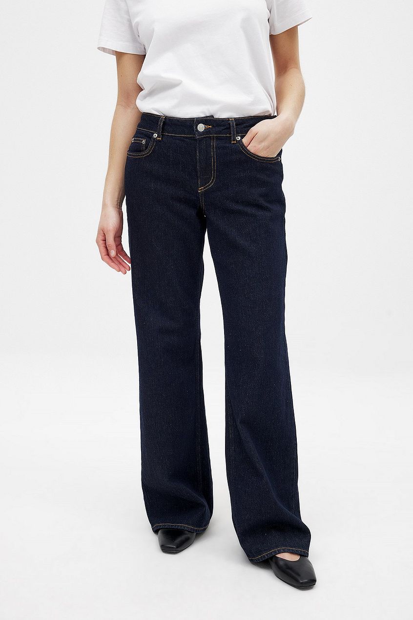 JONES Denim low flared jeans