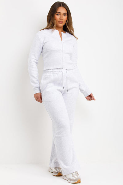 Lara Marl Tracksuit - Grey