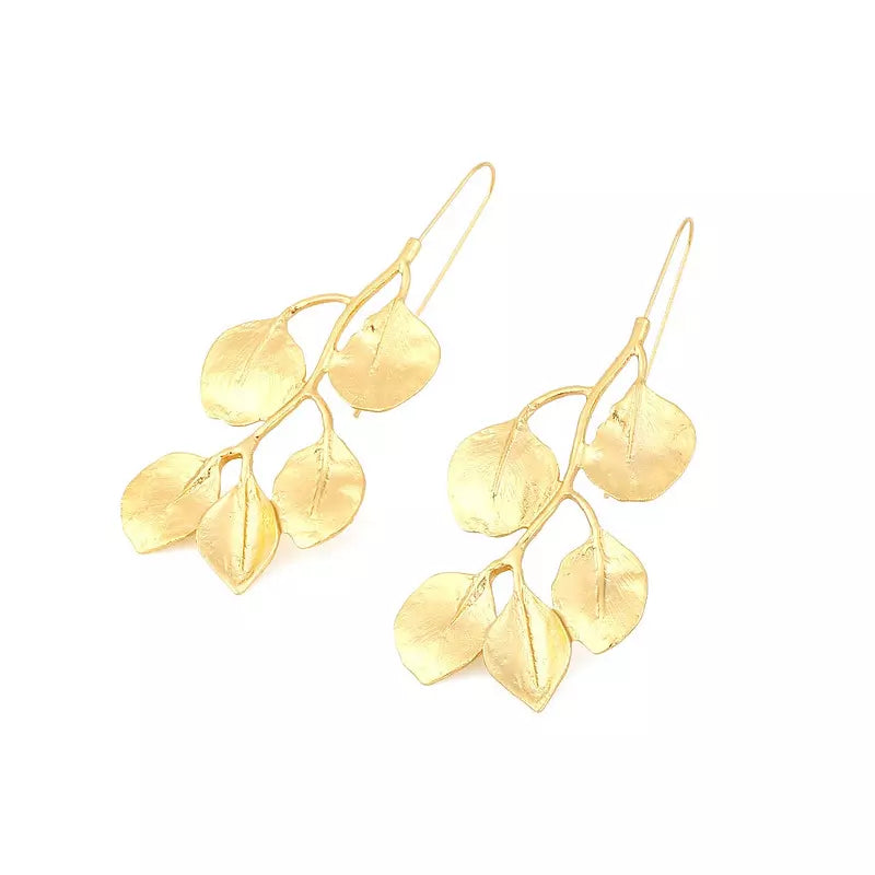 nuria golden earrings
